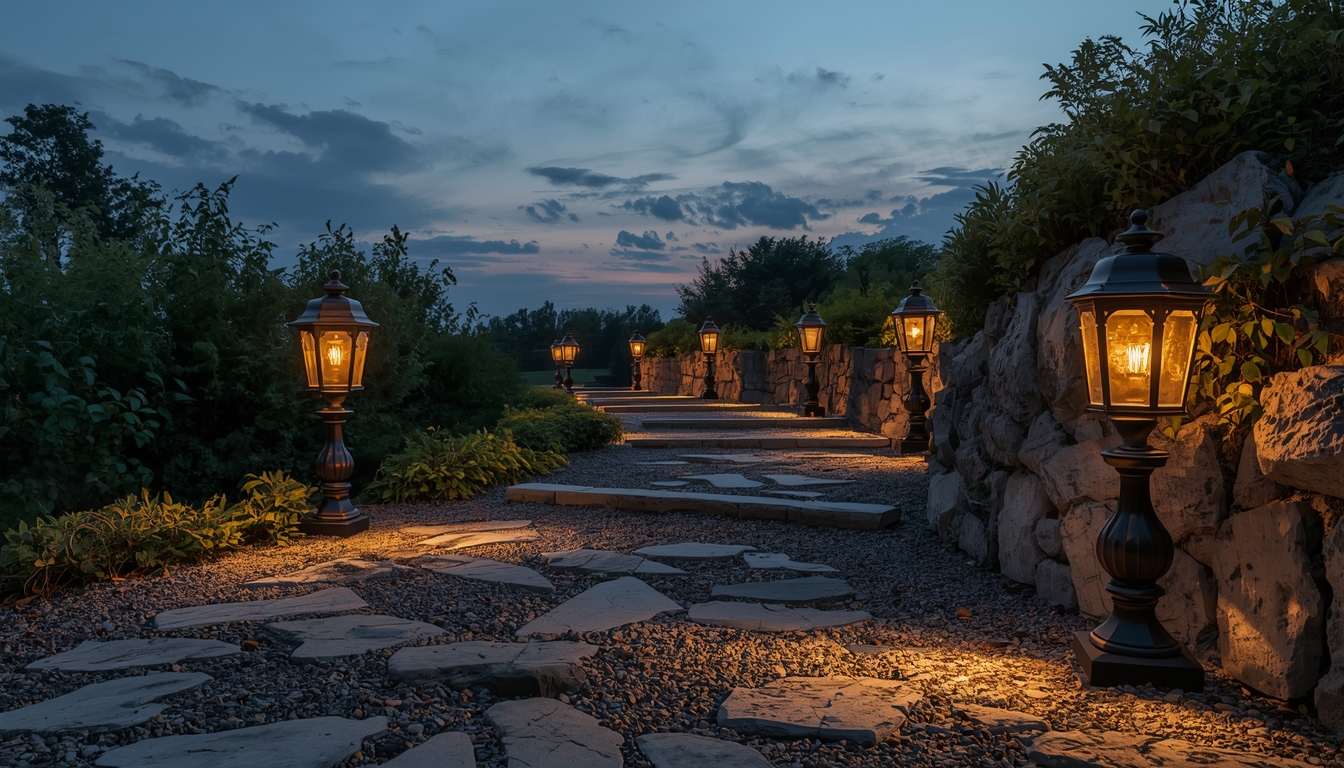 Sti- og trinsbelysning